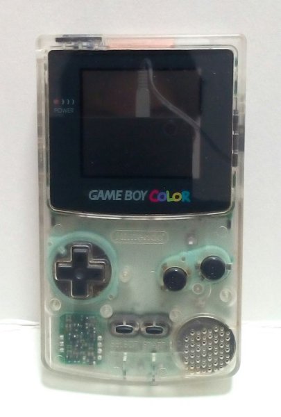 Photo1: Gameboy Color Clear only handheld  (1)