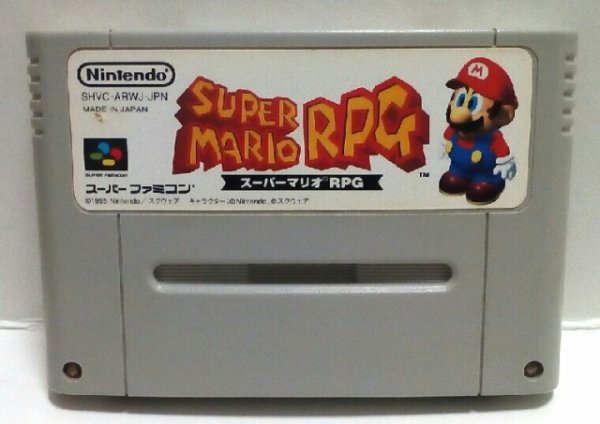 Photo1: SNES game Super Mario RPG only cartridge import Japan  (1)