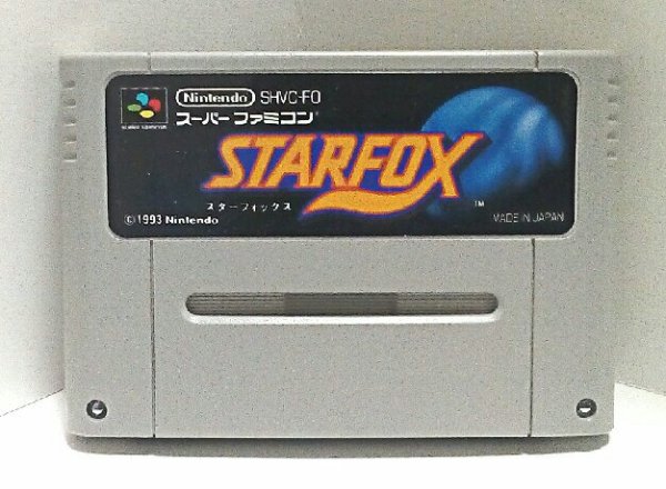 Photo1: SNES game STAR FOX import Japan  (1)