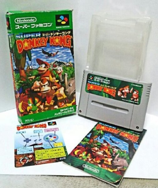 Photo1: SNES game Donkey Kong Country import Japan  (1)