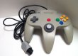 Photo1: Nintendo64 Controller Gray without box (1)