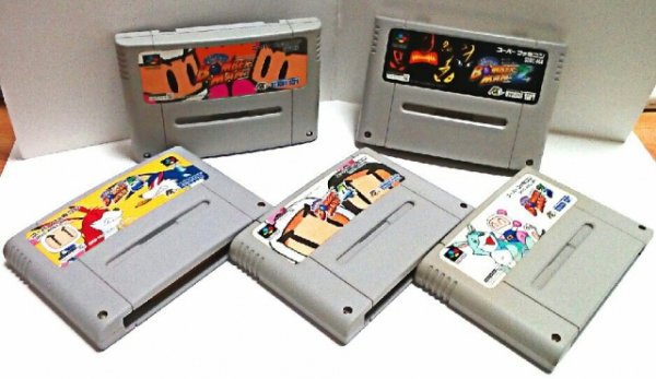 Photo1: SNES Super Bomberman1,2,3,4,5only cartridge  import Japan  (1)