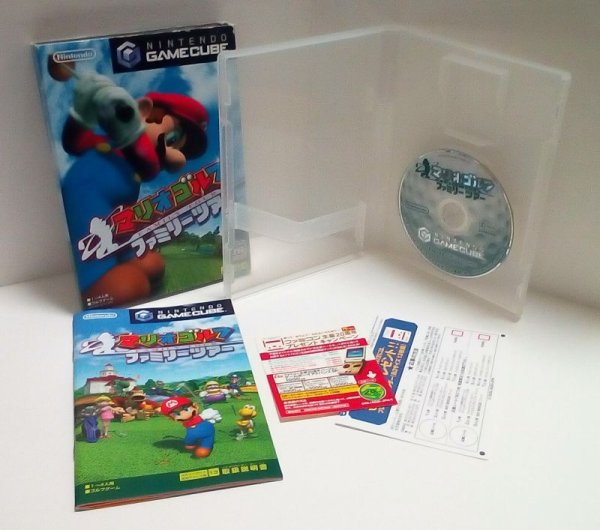 Photo1: Gamecube Mario Golf Family Tour import Japan  (1)