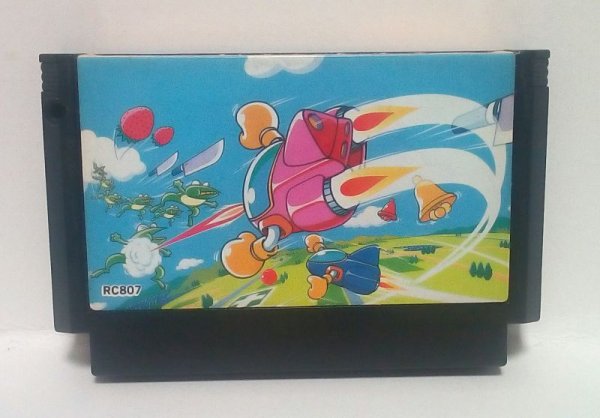 Photo1: NES Twinbee only cartridge import Japan  (1)