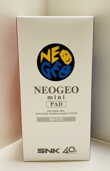 Photo1: NEO GEO mini controller white (1)