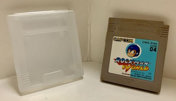 Photo1: Gameboy Rockman World only cartridge  (1)