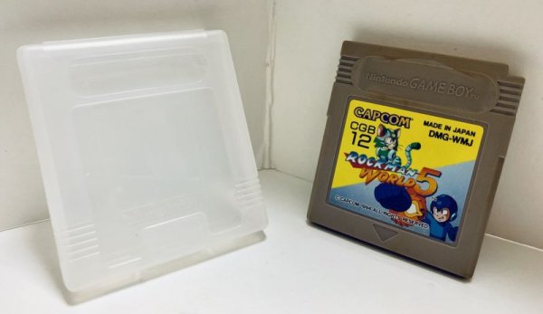 Photo1: Gameboy Rockman World5 only cartridge  (1)