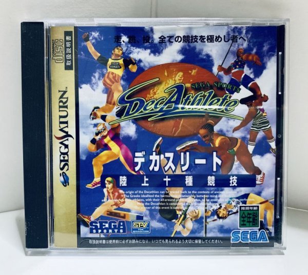 Photo1: SEGA SATURN Dec Athlete import Japan  (1)