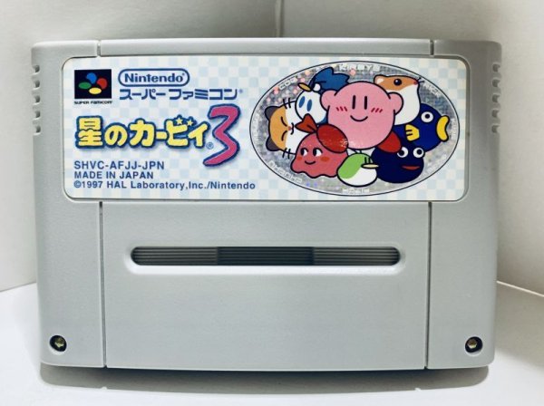 Photo1: SNES Kirby Dreamland3 only cartridge import Japan  (1)