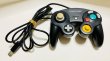 Photo1: Gamecube Controller Black Working NINTENDO (1)