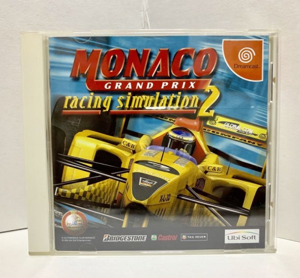 Photo1: Dreamcast Monaco Grand Prix Racing Simulation2  import Japan  (1)