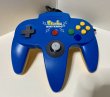 Photo1: Nintendo64 Controller Pikachu blue without box (1)