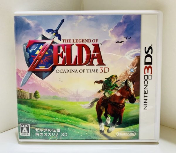 Photo1: Nintendo 3DS game Legend Of Zelda Ocarina Of time 3D import Japan  (1)