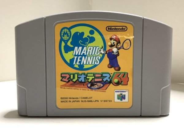 Photo1: N64 game Mario Tennis64 only cartridge import Japan  (1)