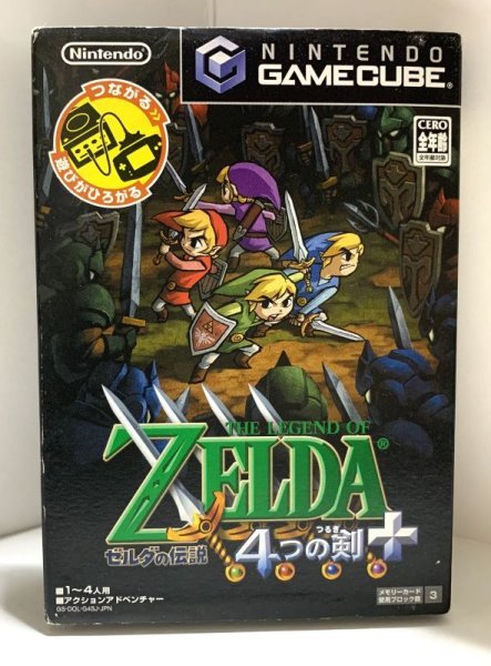 Photo1: Gamecube Legend Of Zelda Four Swords Adventures+ import Japan  (1)