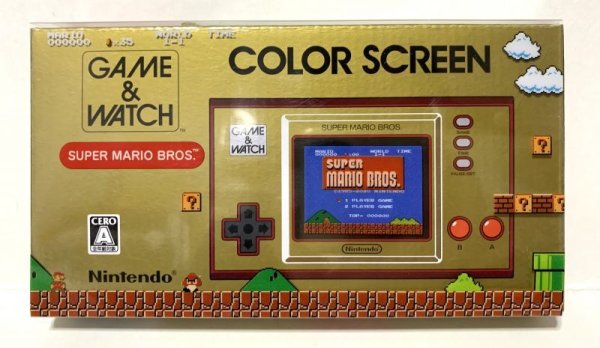 Photo1: Game&Watch Super Mario Bros with box  (1)