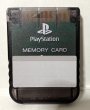 Photo1: Playstation Memory card clear black without box (1)