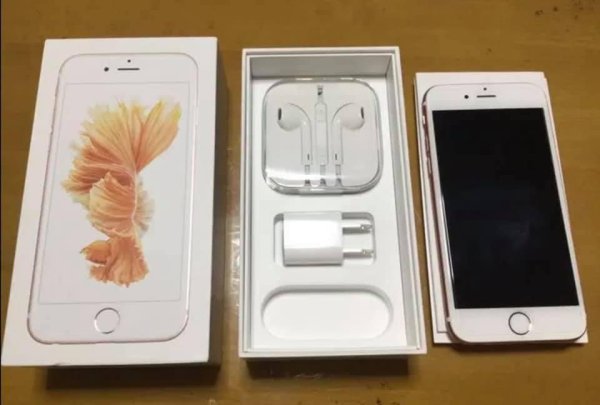 Photo1: iPhone6s 64GB rose gold with box (1)