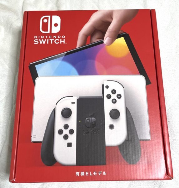 Photo1: Nintendo Switch console LED white brand new import Japan  (1)