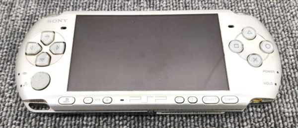 Photo1: PSP Silver console import Japan junk (1)