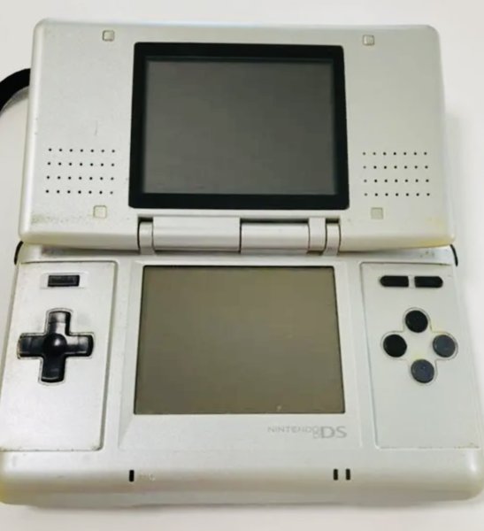 Photo1: NINTENDO DS console junk Silver import Japan only console (1)