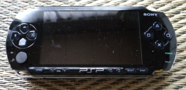 Photo1: PSP 1000 console junk Black import Japan only console (1)