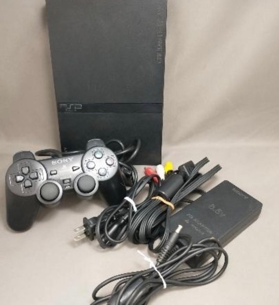 Photo1: PlayStation 2 console slim junk without box import Japan  (1)