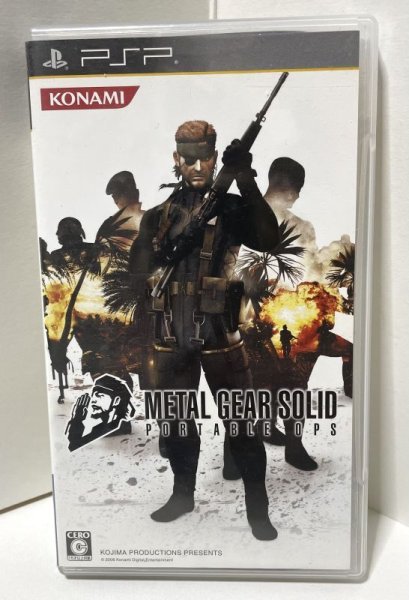 Photo1: PSP Metal Gear Solid Portable Ops import Japan  (1)