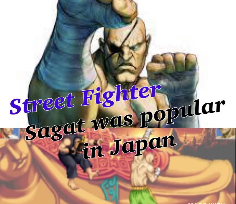 New video Street Fighter Sagat popularity