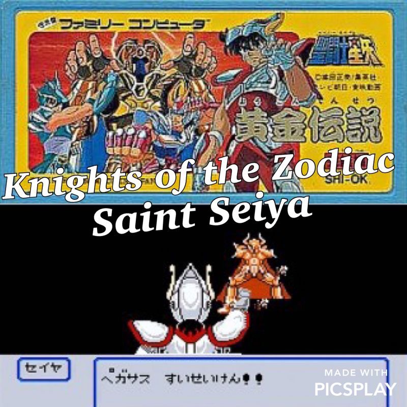 New video Famicom Knights of the Zodiac