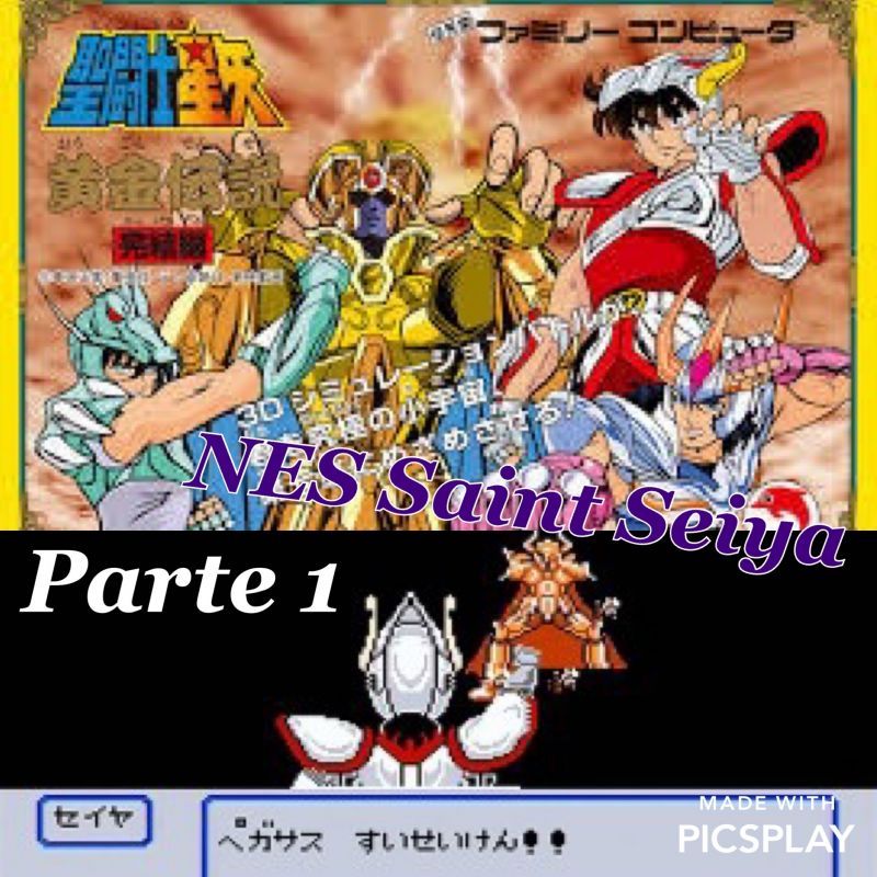 New video NES Saint Seiya Ougon Densetsu Kanketsu Hen playing part1