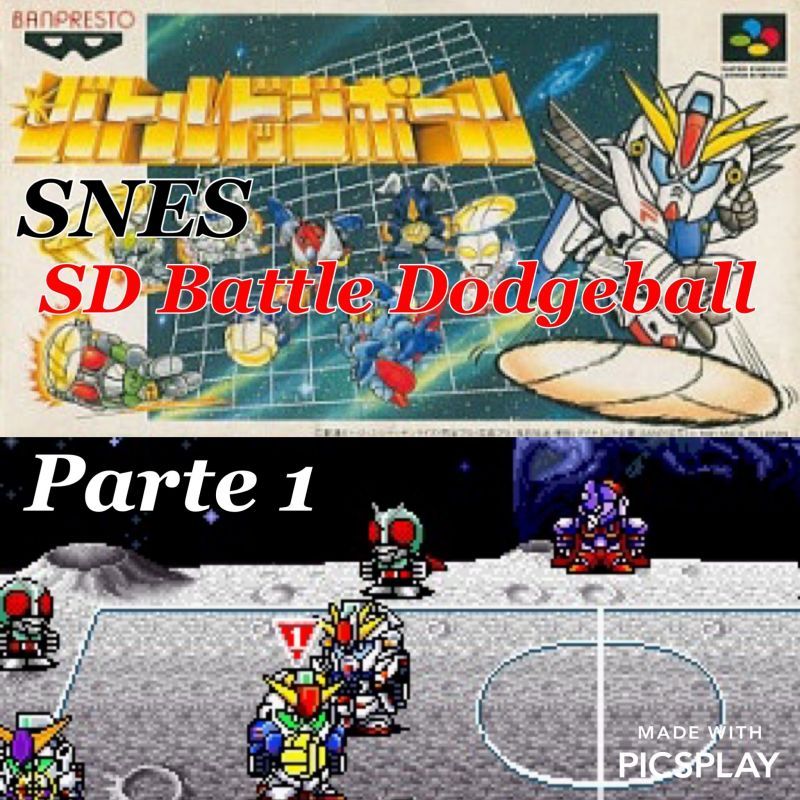 New video SNES SD Battle Dodgeball playing video