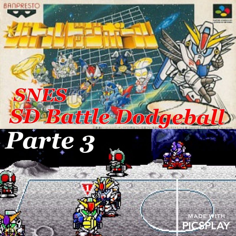 New video SNES SD Battle Dodgeball playing video 3