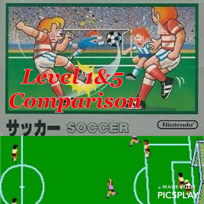 New video NES Soccer playing
